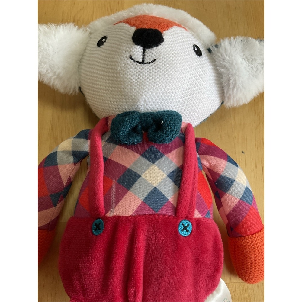 Spark Create Imagine Fur Pals Fox 17"‎ Plush Crinkle Ears Rattle Stuffed Animal - Picture 3 of 7